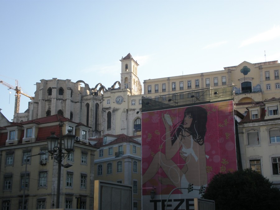 ruins of Igreja church
