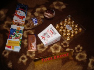 Bday chocolate presents