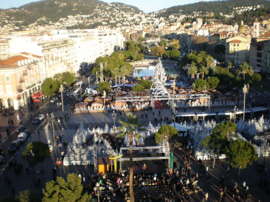 the view from the Ferris Wheel