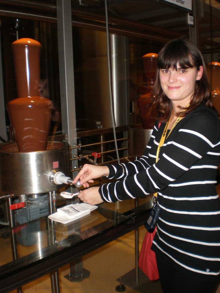 Visiting a chocolate&nbsp;factory