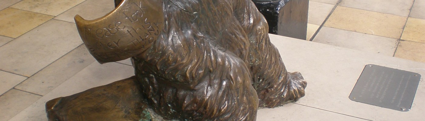 Paddington bear, London