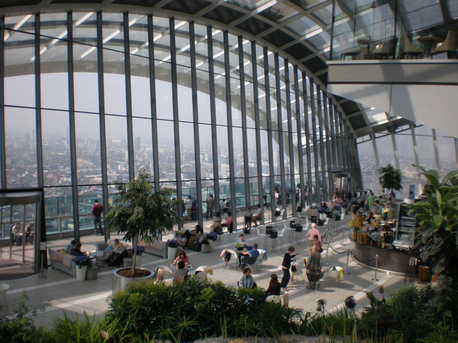 Sky garden, London