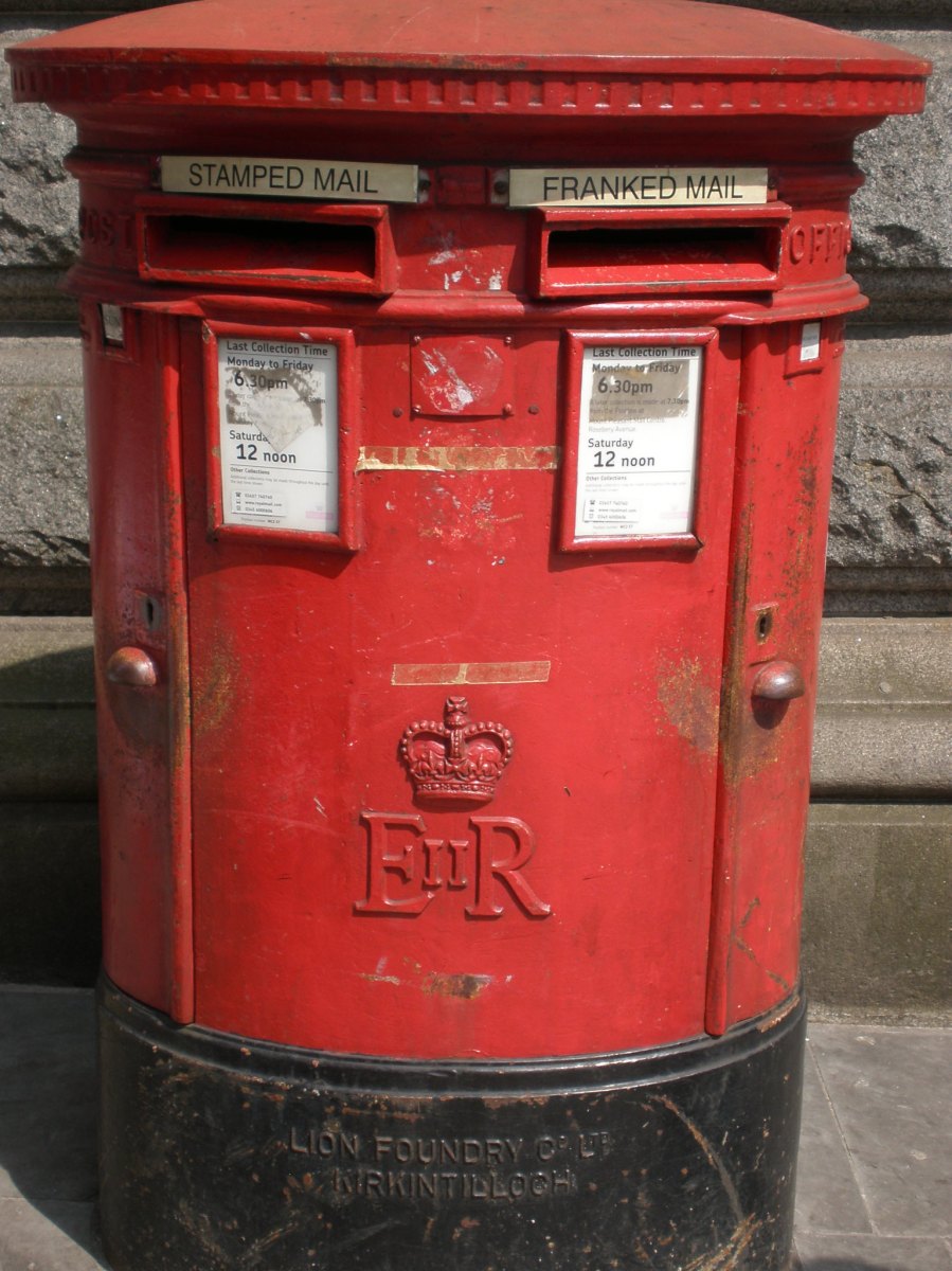letter box in London