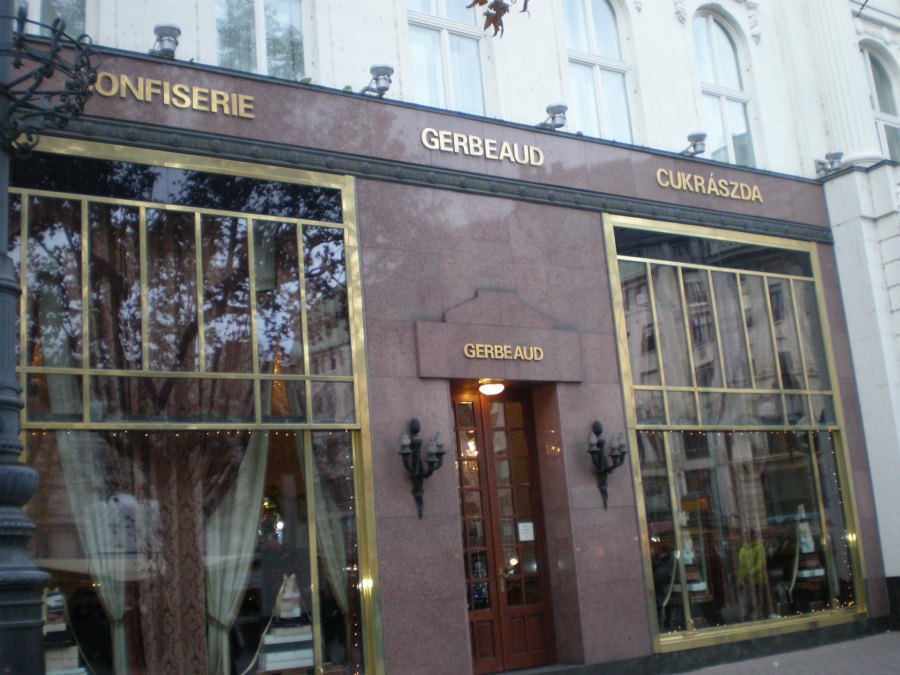 Budapest cake shop