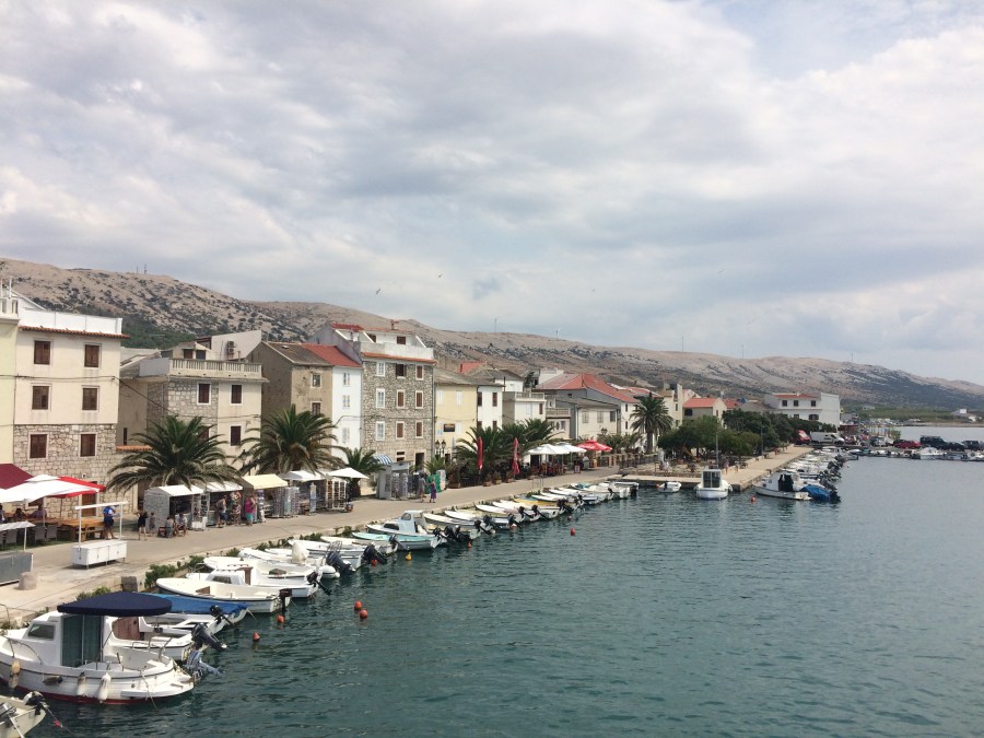 Pag town, island Pag