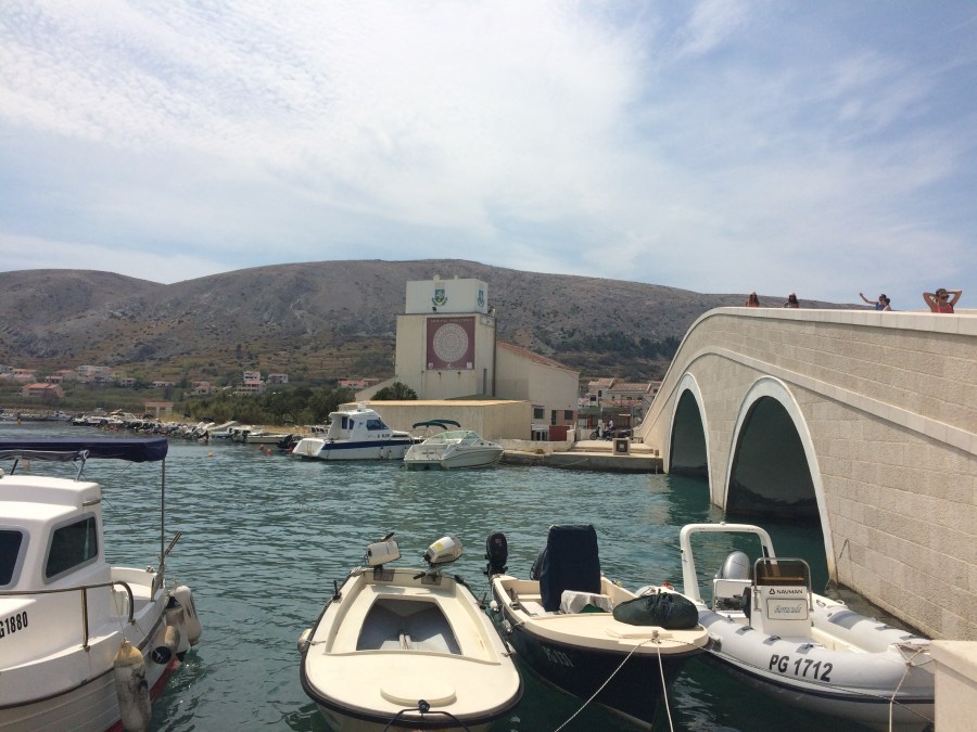 Pag town, Croatia
