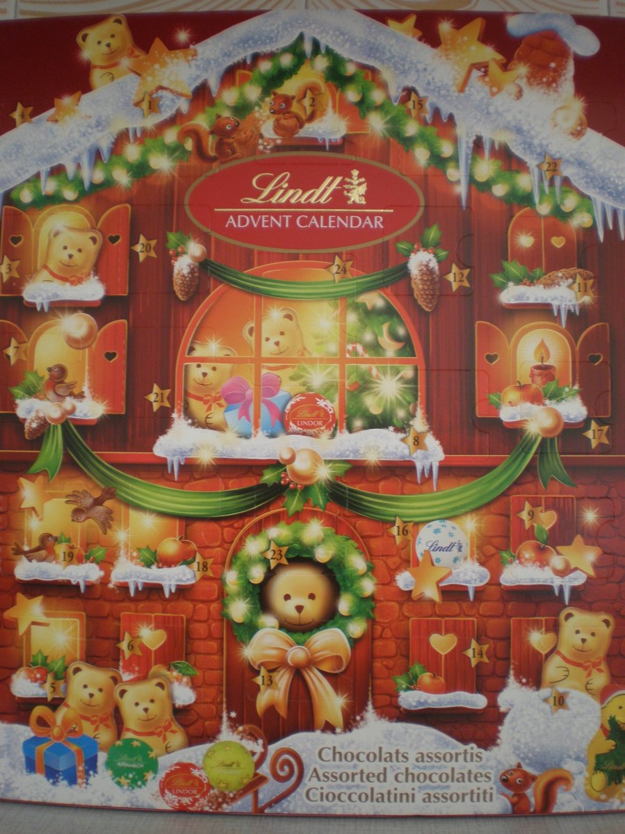 chocolate Advent calendar by Lindt