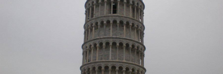 the Leaning Tower of Pisa