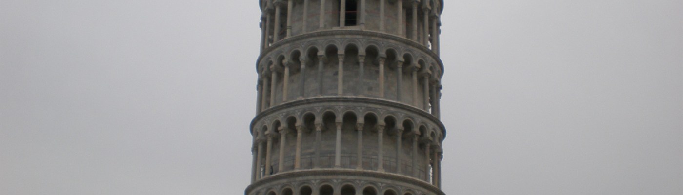 the Leaning Tower of Pisa