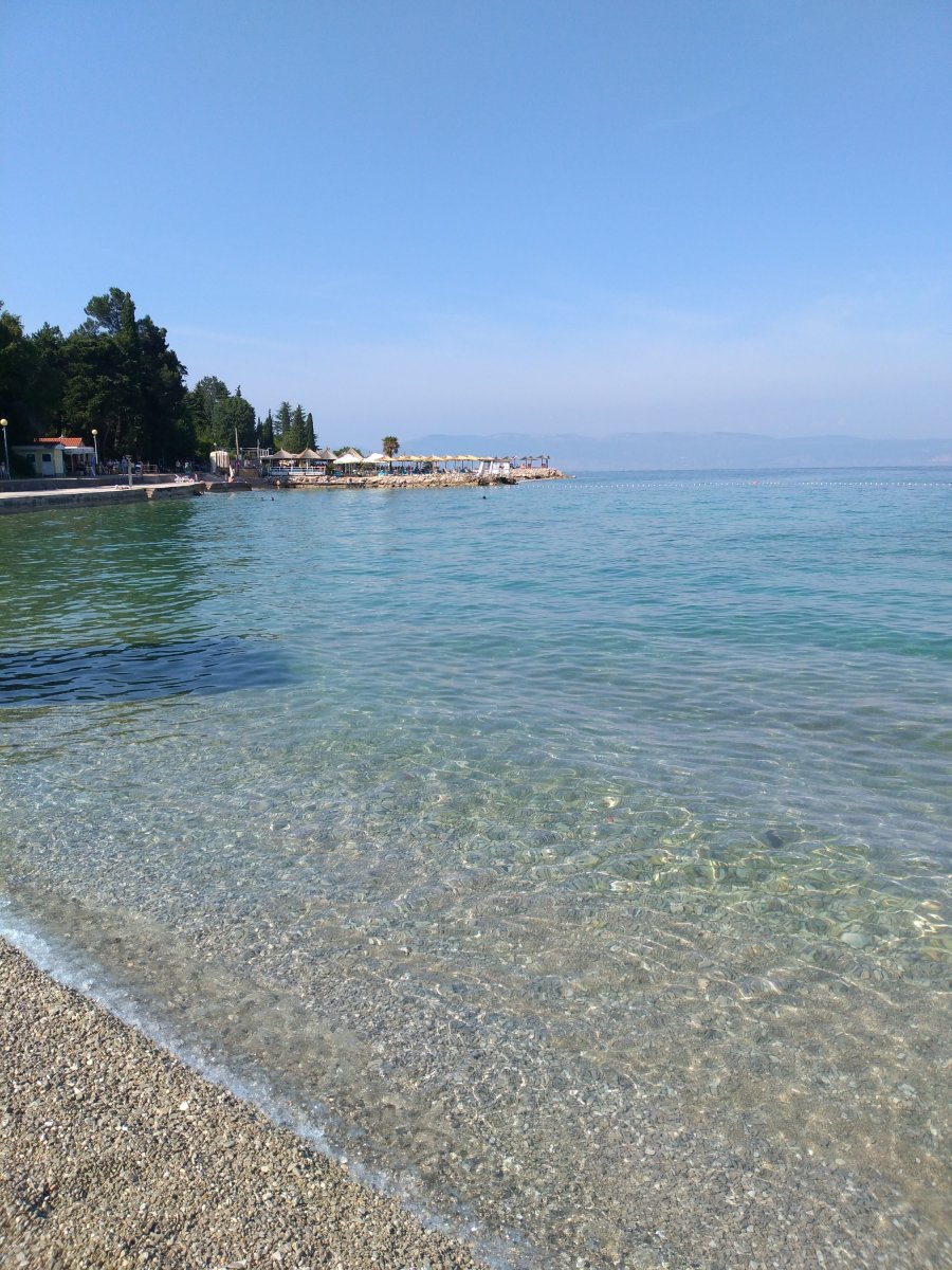 beach on island Krk, Croatia
