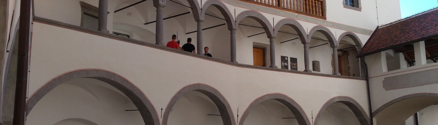 courtyard of Veliki Tabor Castle