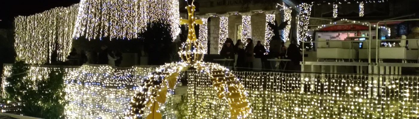 Trsat Castle at Christmas