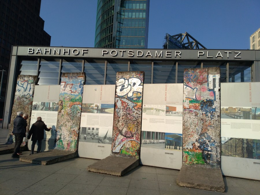 remains of the Berlin Wall