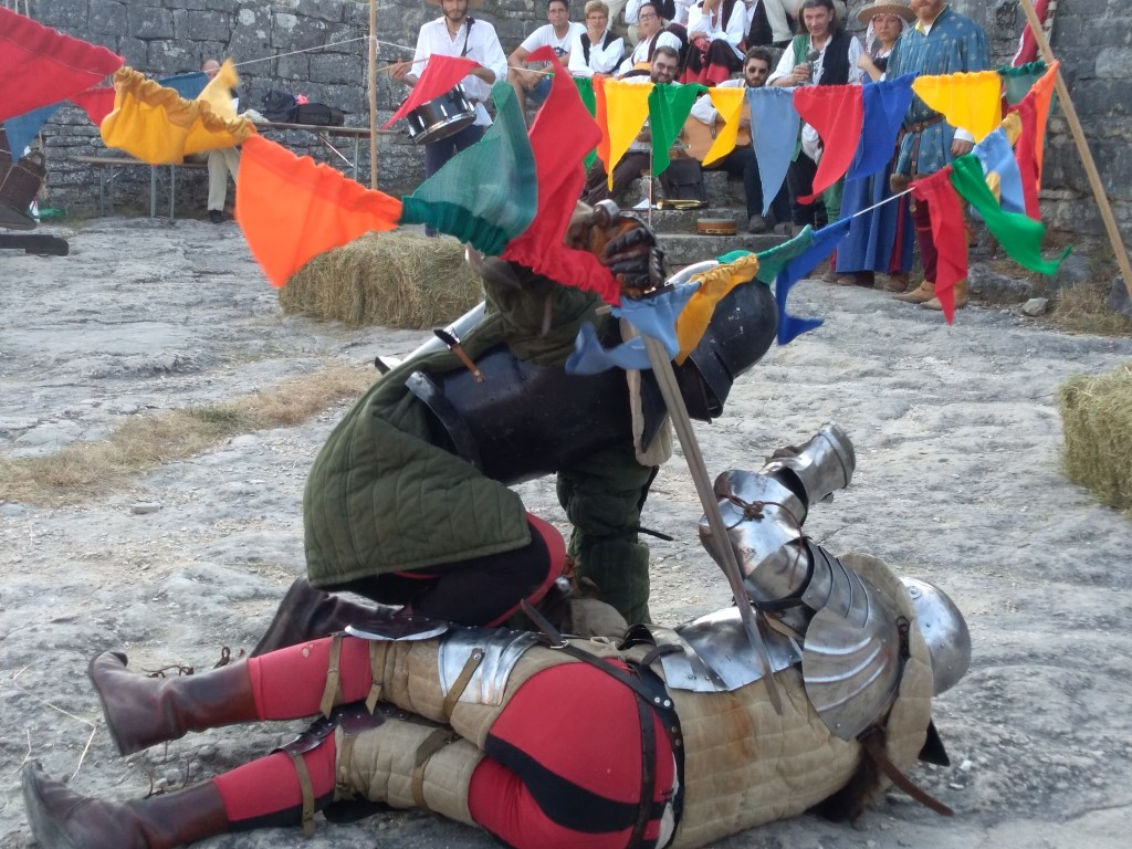 medieval festival at Dvigrad ruins, Istria, Croatia