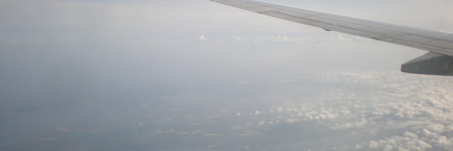 A few memorable airplane views