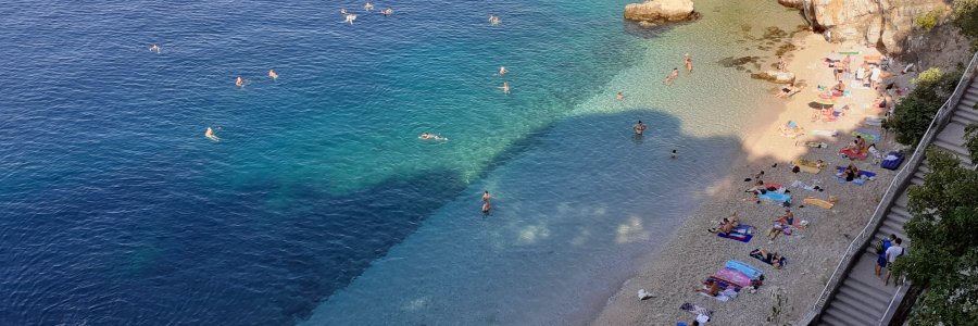 beach in Rijeka, Croatia