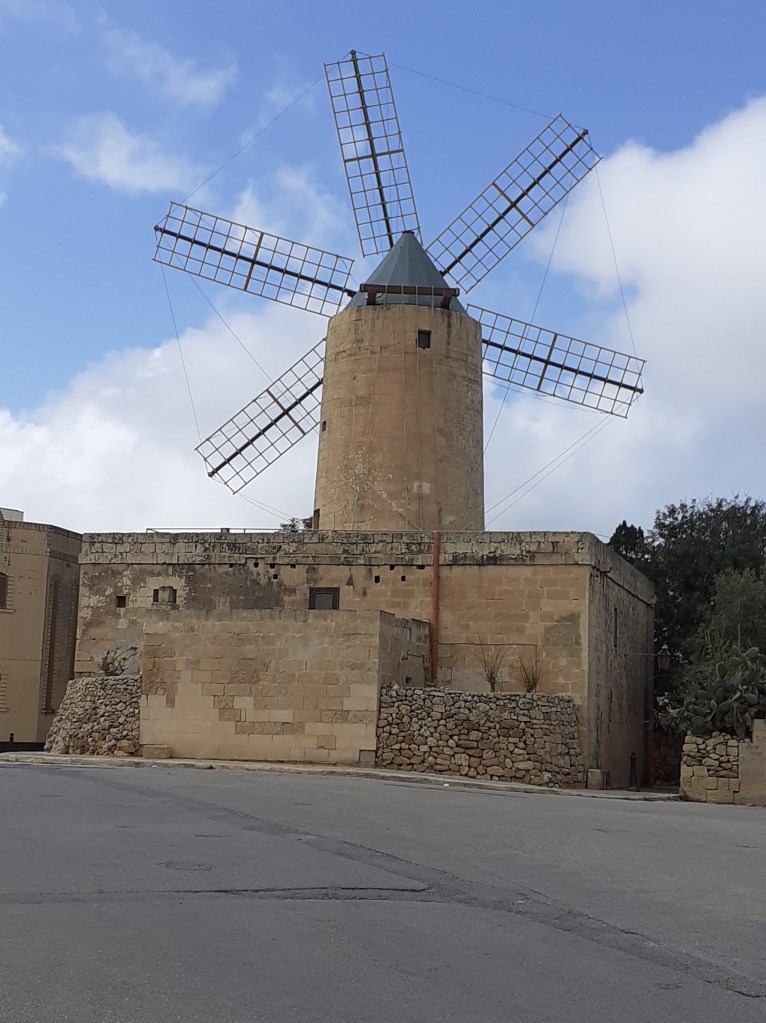 windmill on Gozo, Malta