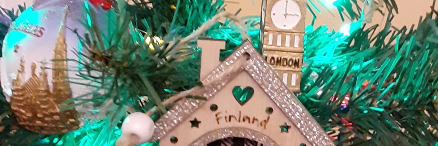 My Christmas Tree Travel Ornaments: Helsinki