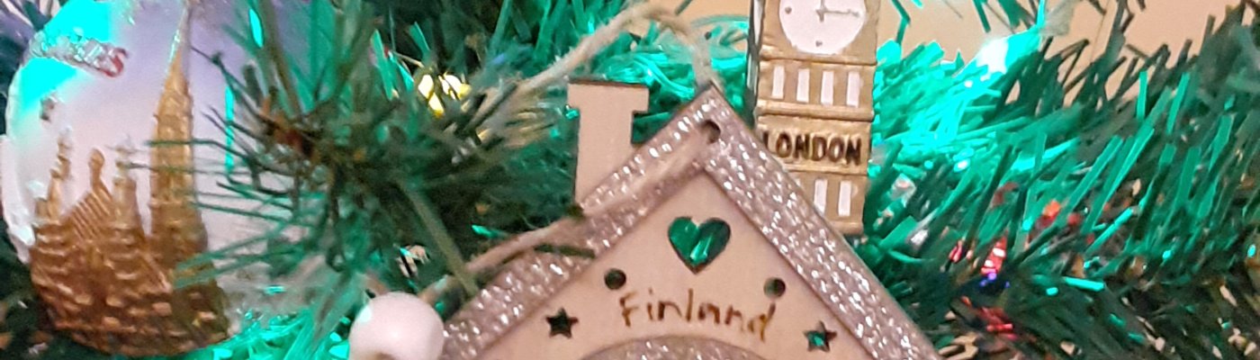 My Christmas Tree Travel Ornaments: Helsinki